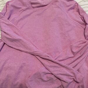 Lululemon Pink Long Sleeve Top